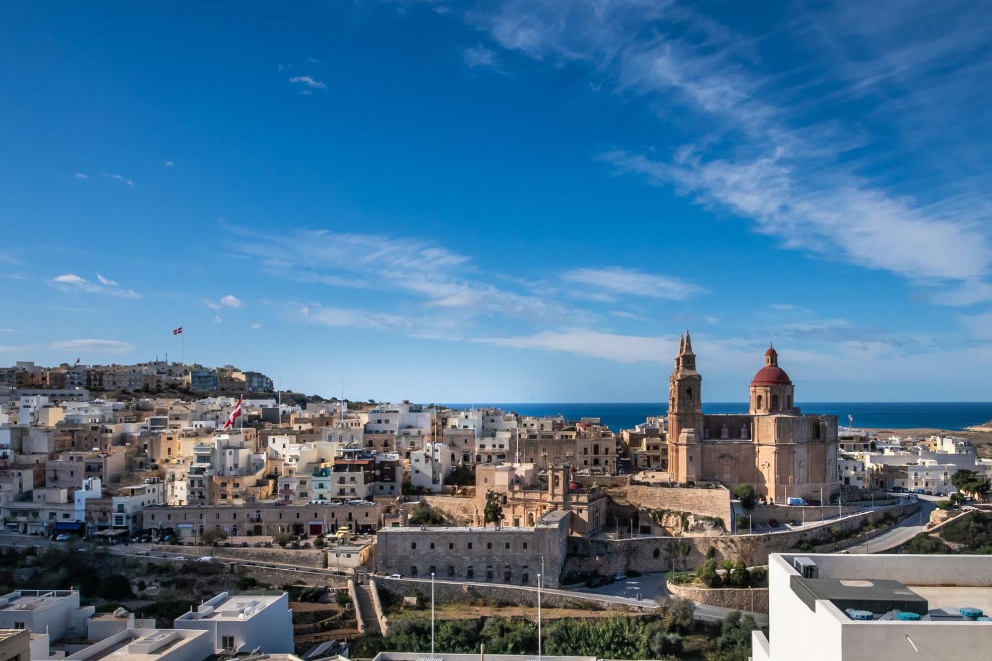 Clifftop Modern Apartment Mellieħa Exterior foto
