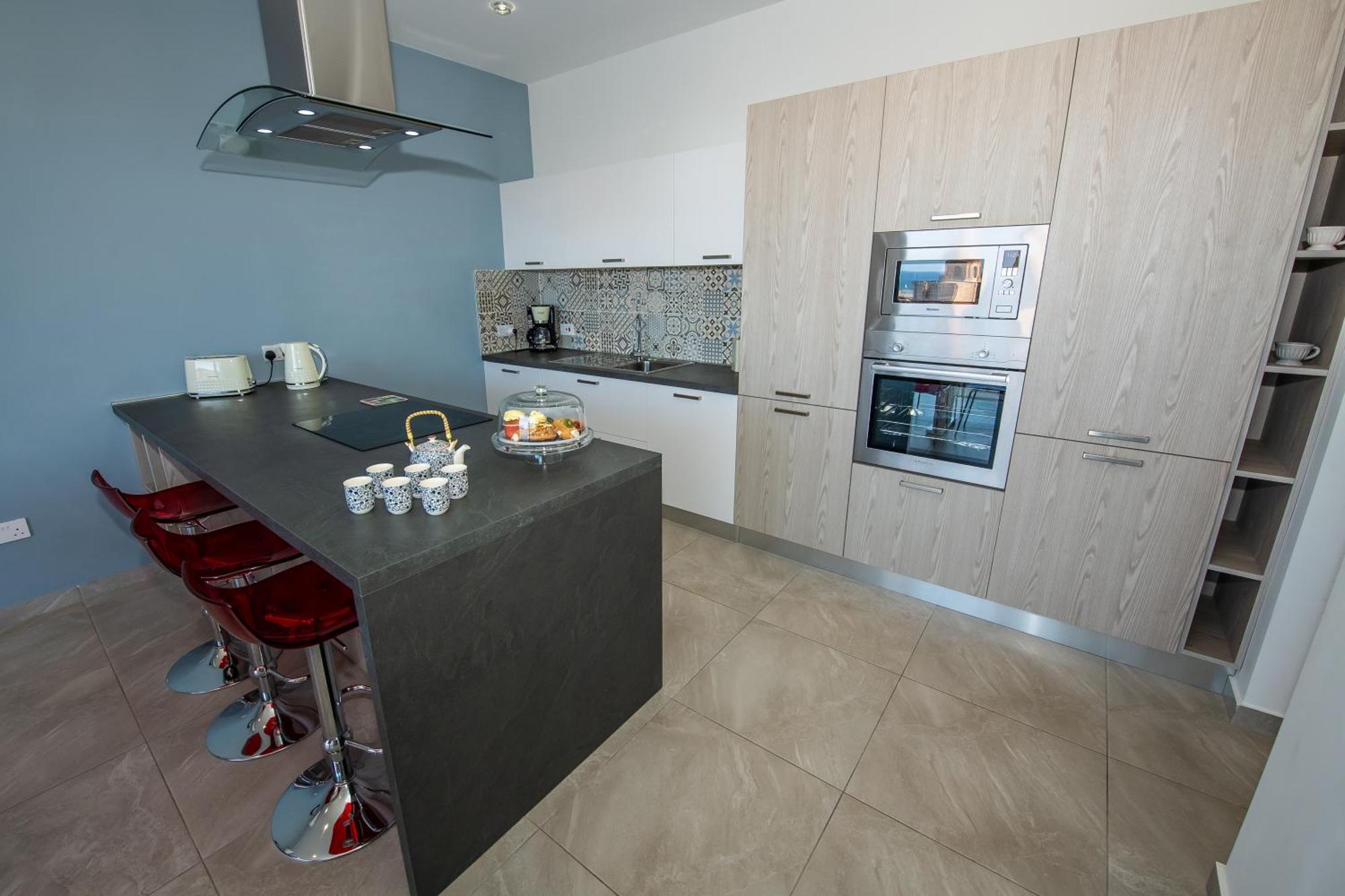 Clifftop Modern Apartment Mellieħa Exterior foto